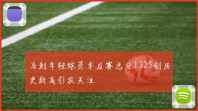 马刺年轻球员季后赛总分1325创历史新高引发关注